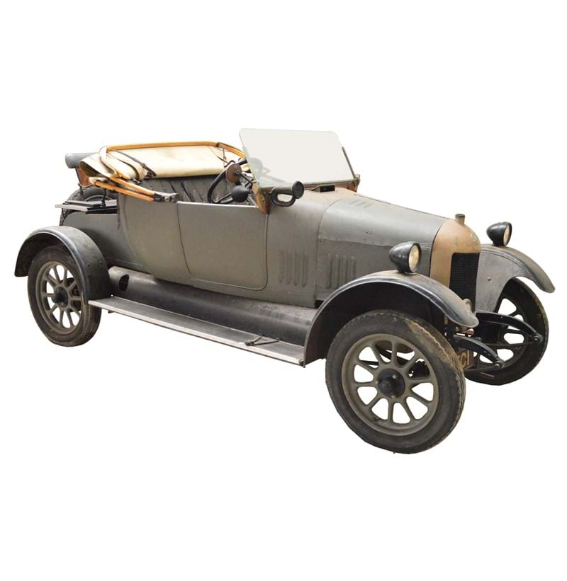A 1922 Bullnose Morris Cowley two seater tourer.