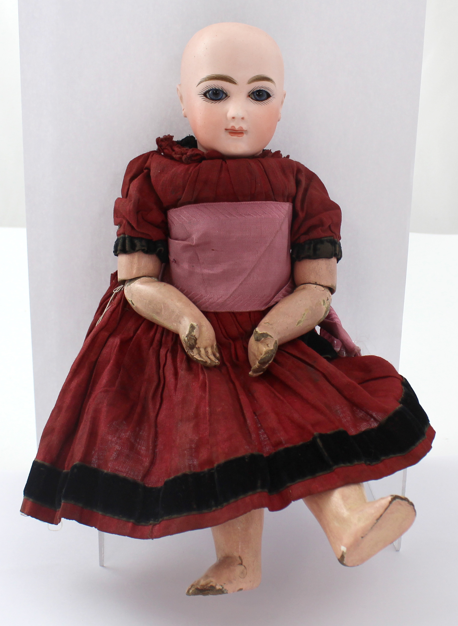 ANDRE THUILLIER; a late 19th century French doll.