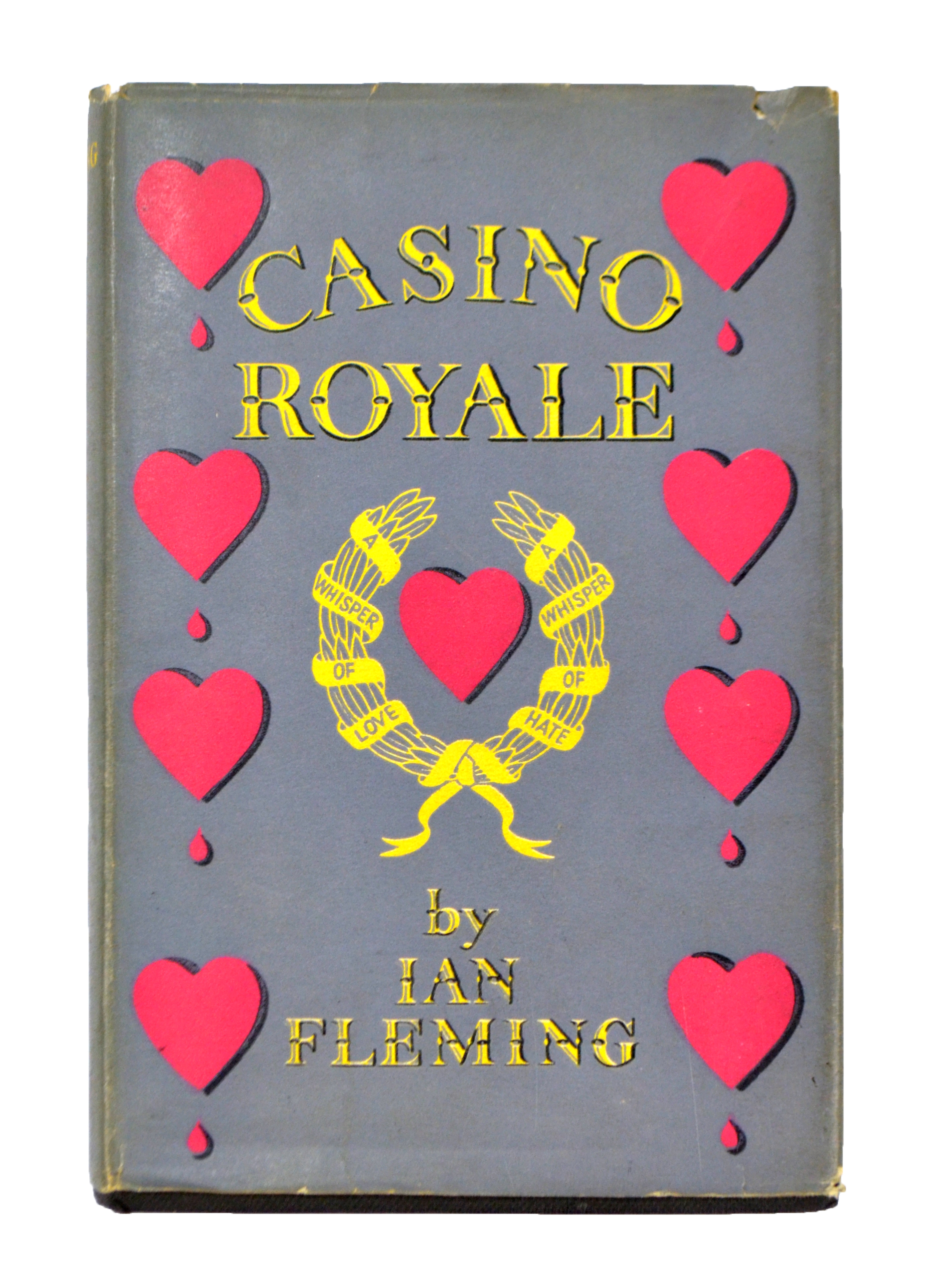 FLEMING, IAN; Casino Royale, first edition, first impression, published by Jonathan Cape, London 1953, with dust jacket.