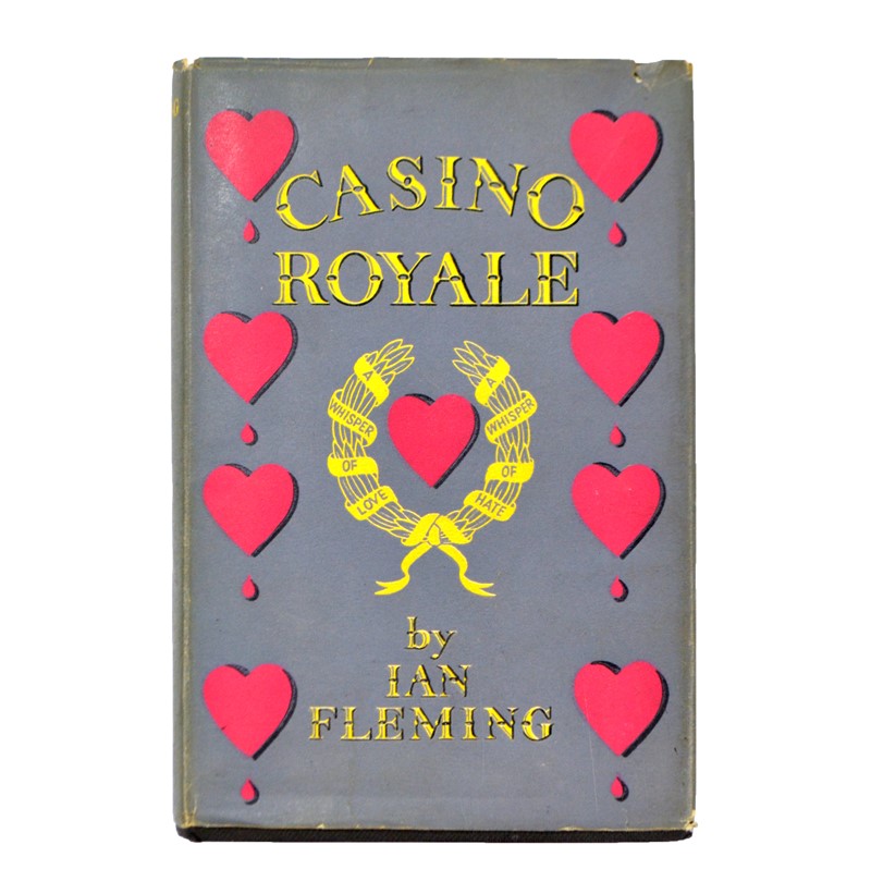 FLEMING, IAN; Casino Royale, first edition, first impression, published by Jonathan Cape, London 1953, with dust jacket. 