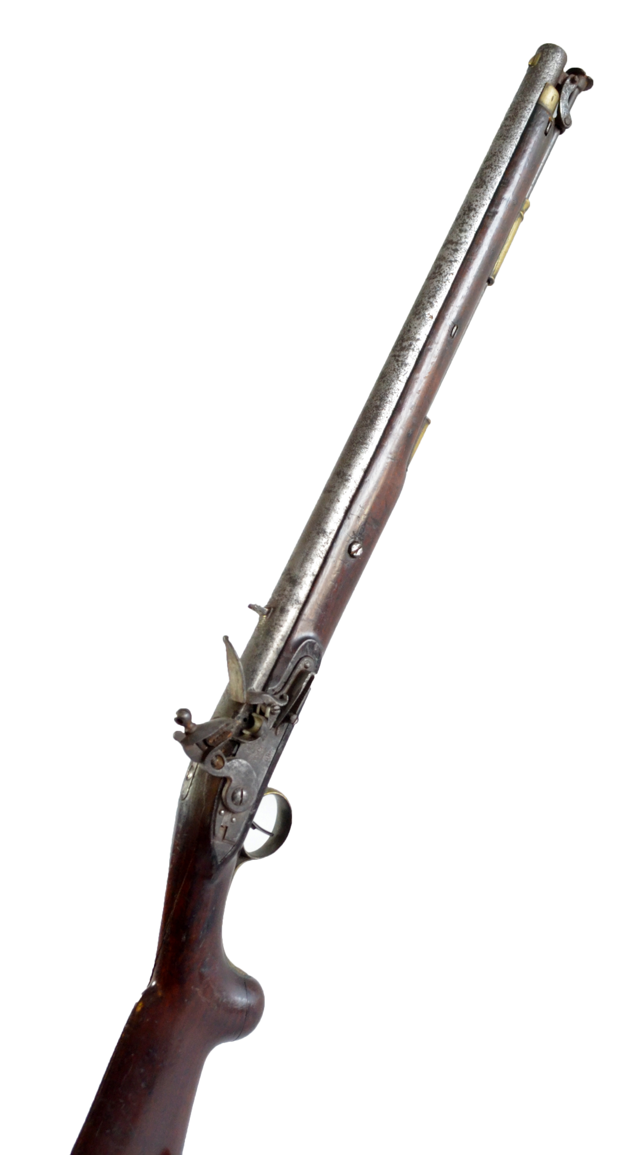 A Tower flintlock saddle ring carbine rifle. 