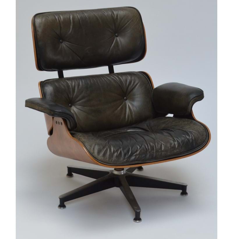CHARLES EAMES (1907-1978) & RAY EAMES (1912-1988); an original '670' lounge chair. 