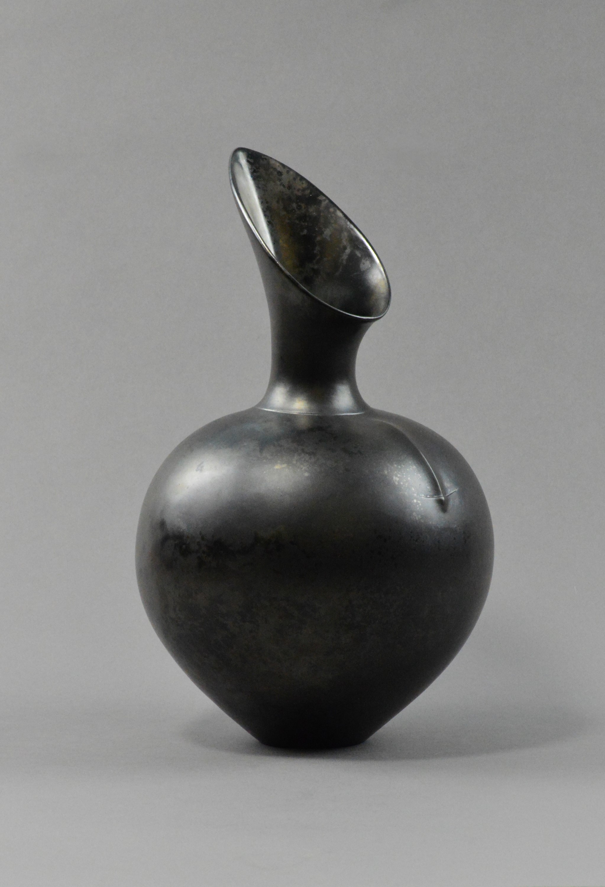 MAGDALENE ODUNDO (born 1950); a coil built terracotta vessel.