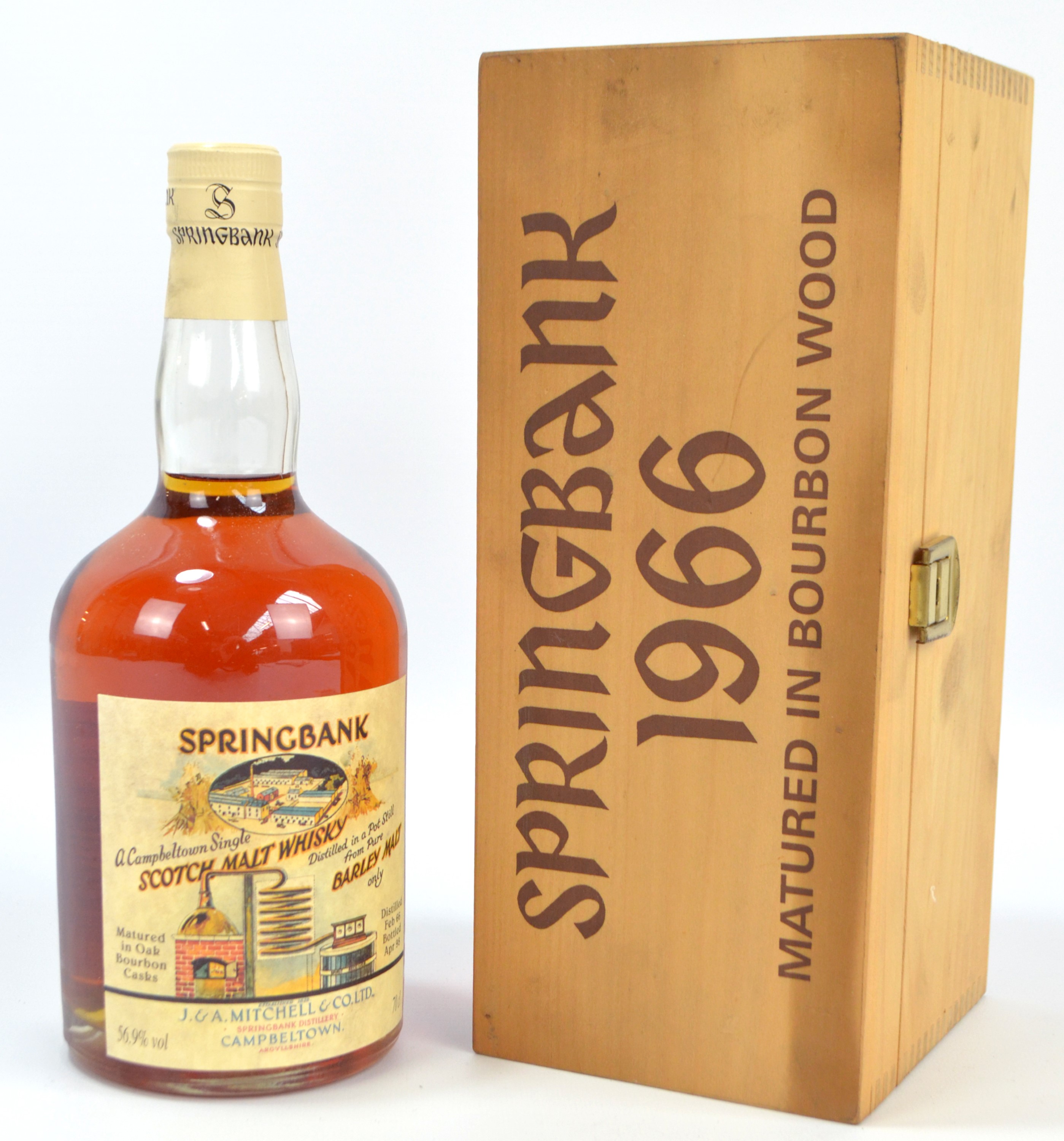 Springbank 1966, 32 year old, bottled April 1998.