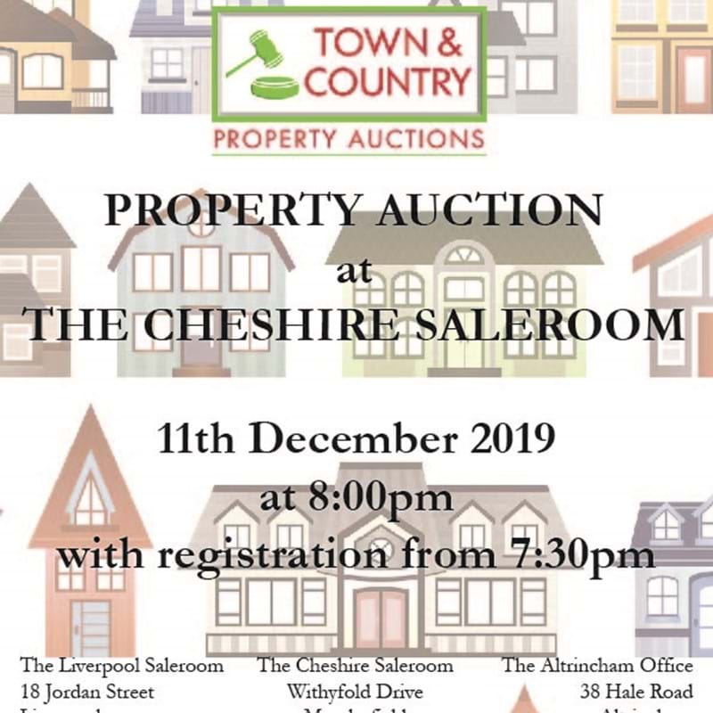 Property Auction at the Cheshire Saleroom