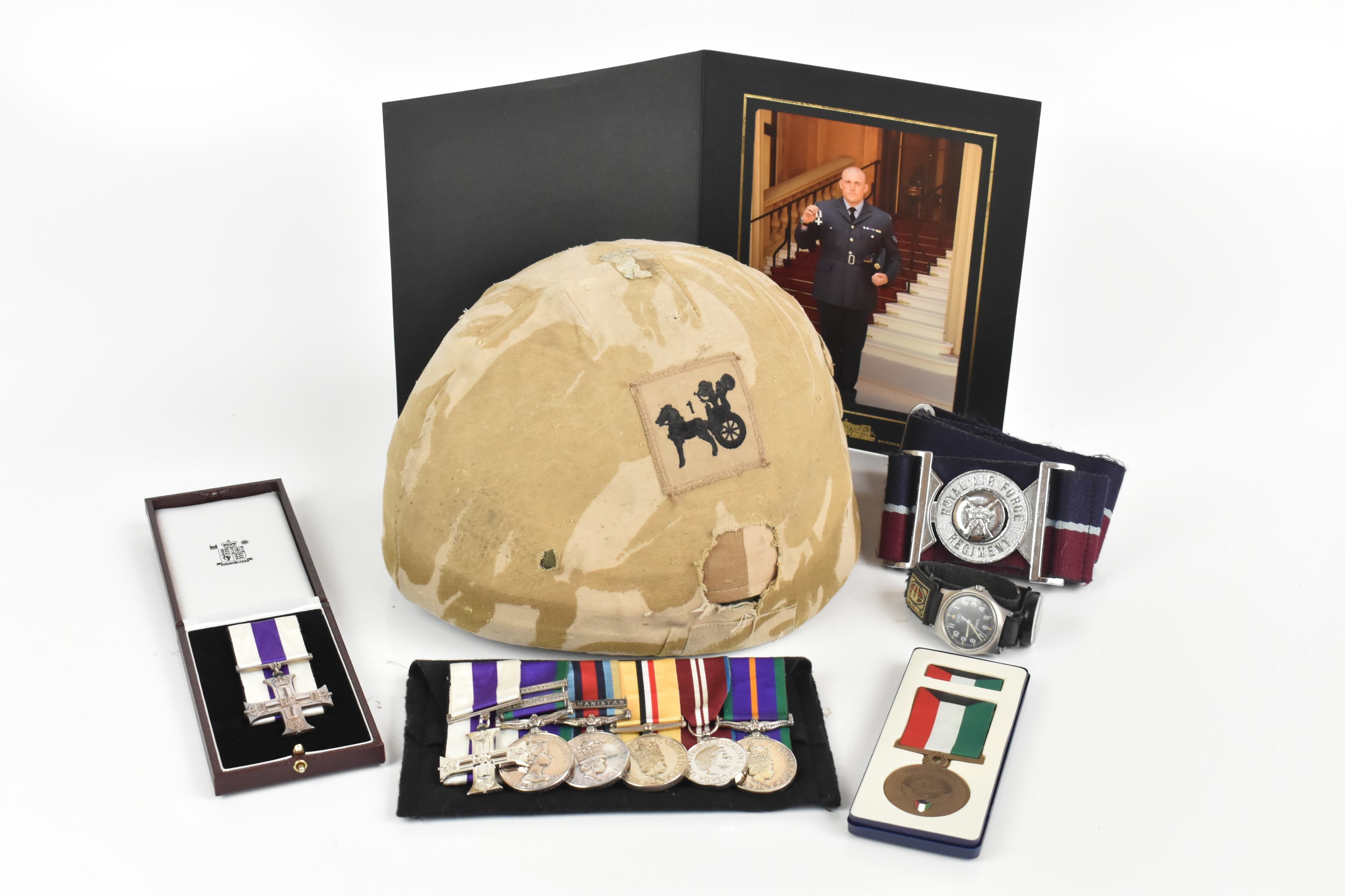 The Battle of Al-Waki, Iraq: An Exceptional Military Cross Medal Group and Archive