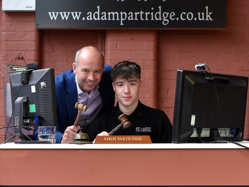 Adam Partridge spreads his wings to the south Adam Partridge Auctioneers
