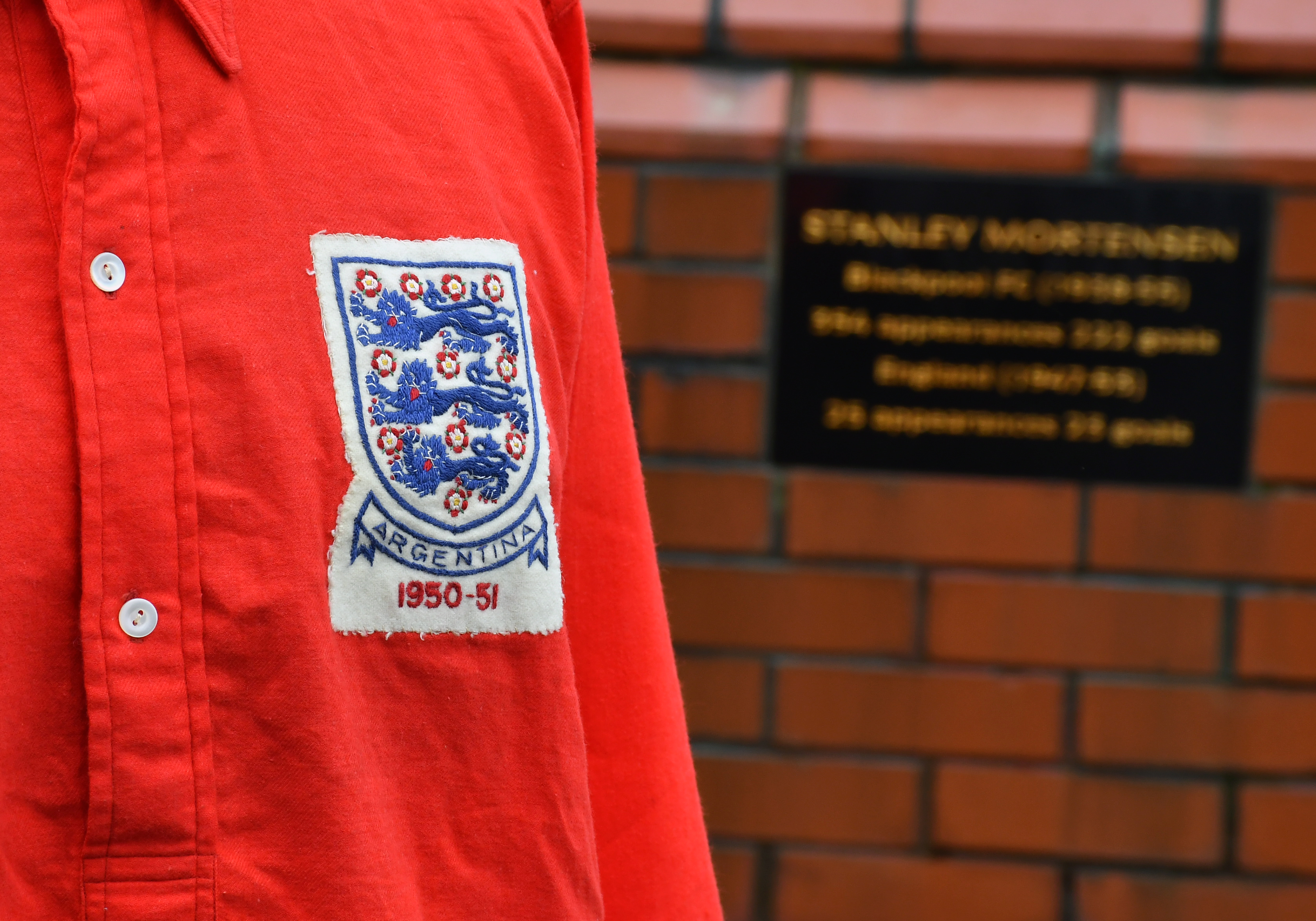 Stan 'Electric Hills' Mortensen: An Iconic England Shirt Goes to Auction